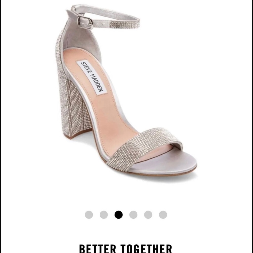 Steve Madden Crystal Heels (9) - Picture 4 of 8